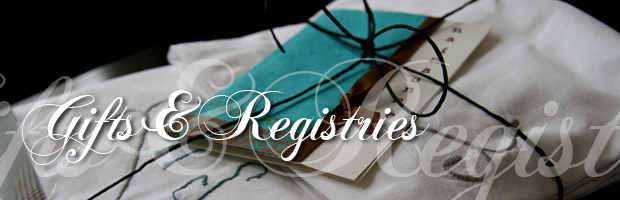 Gifts & Registries